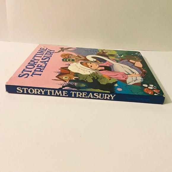 Vintage 1977 Storytime Treasury World Distributors Book Printed In Italy - Picture 3 of 16